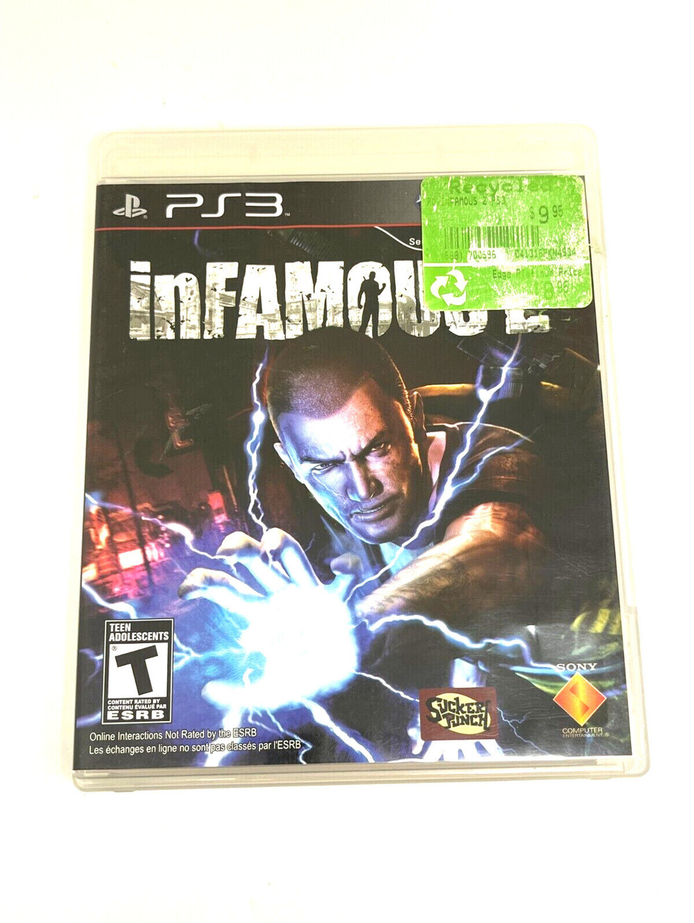 Infamous 2 Playstation 3 PS3 - With Original Manual